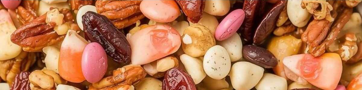 valentine snack mix