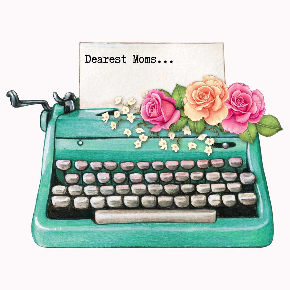 old fashioned typewriter
