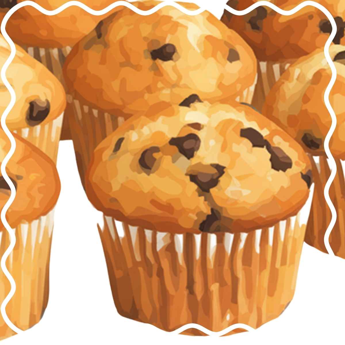 Chocolate chip pumpkin muffins